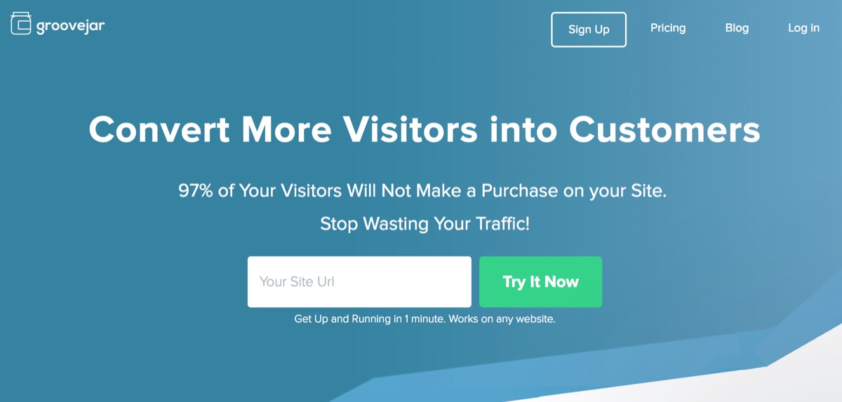 GrooveJar for Conversion Rate Optimization