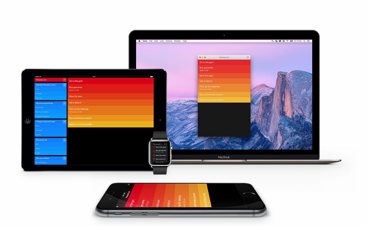 clear time management app