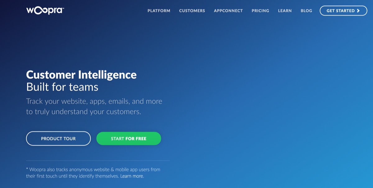 Woopra for Conversion Rate Optimization