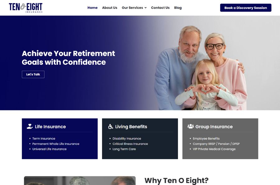 From our website design portfolio